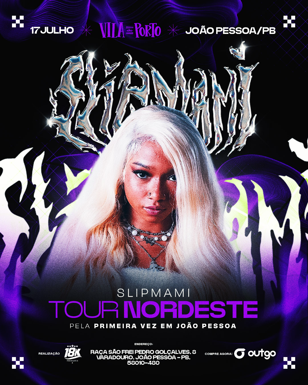 Slipmami Malvadeza Tour - João Pessoa